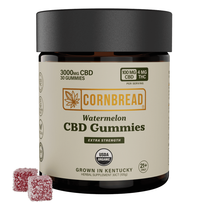 Cornbread Hemp 3000mg CBD Watermelon Gummy